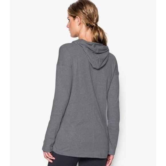 NWT Under Armour Women's Stadium Hoodie UA Lightweight Pullover X-SMALL - Picture 2 of 2